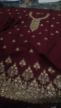 2pc arrow mehroon dhankh
